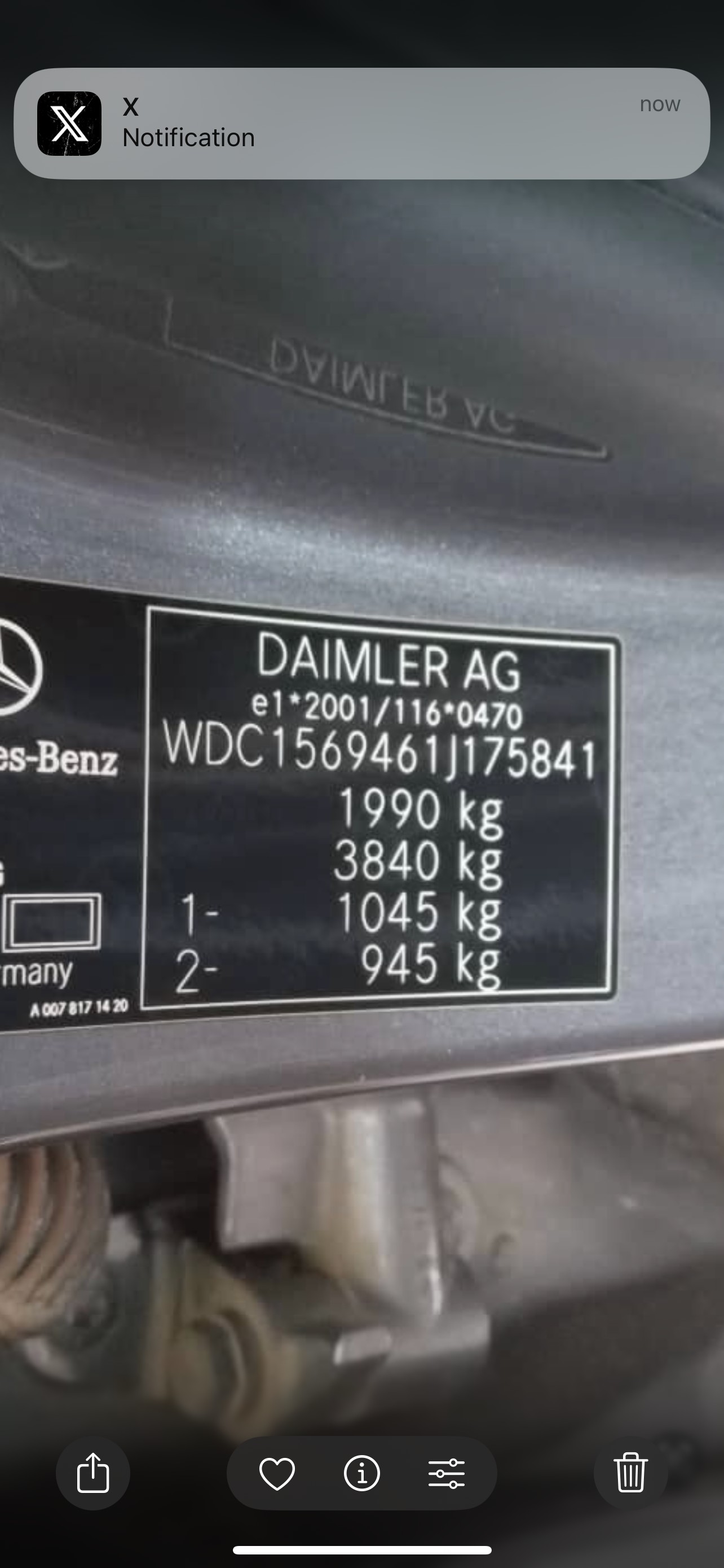 Mercedes-Benz GLA Class Headlamp (Right)