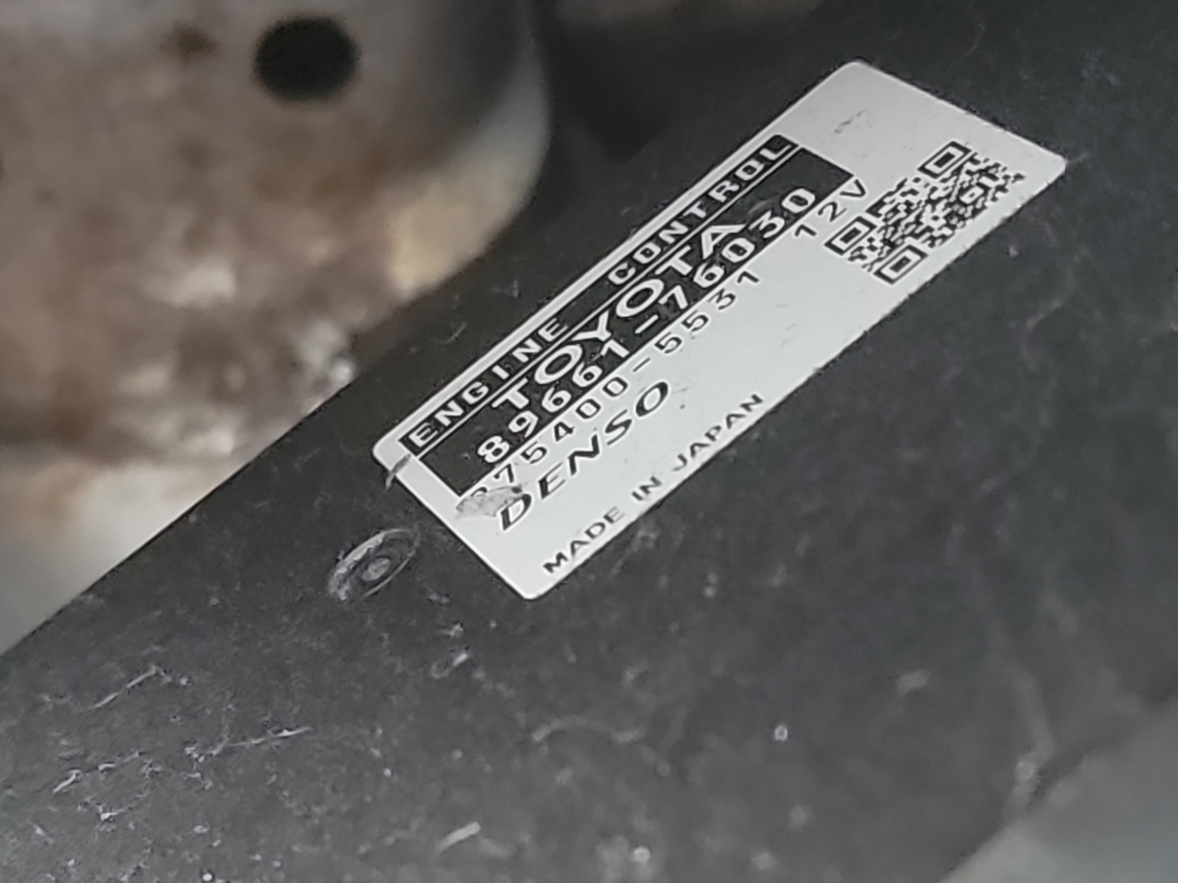 Lexus CT 200h ECU (FOR THE ENGINE)
