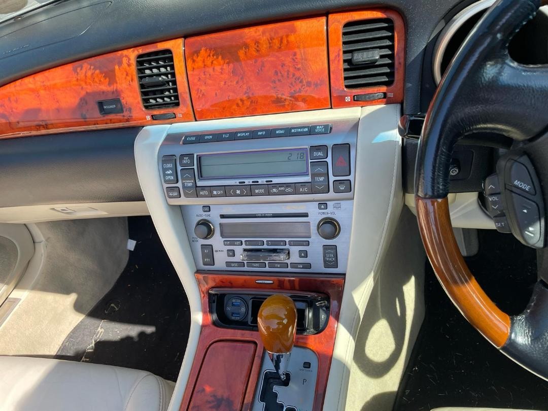 LEXUS SC cassette/cd head unit