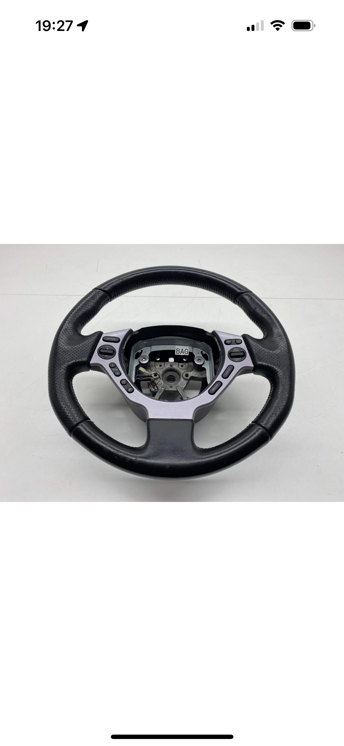 NISSAN GT-R Steering Wheel