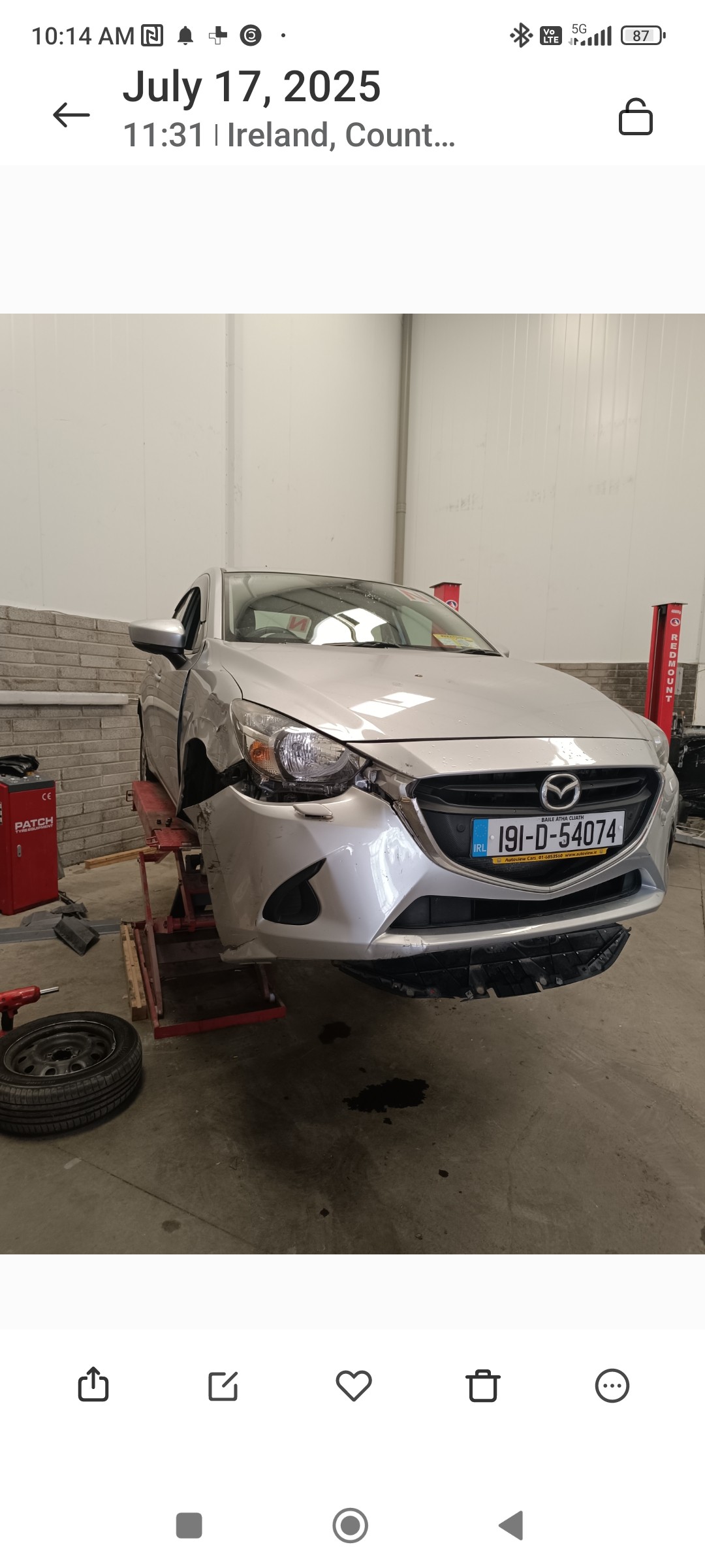 Mazda Mazda2 Bumper (Front)