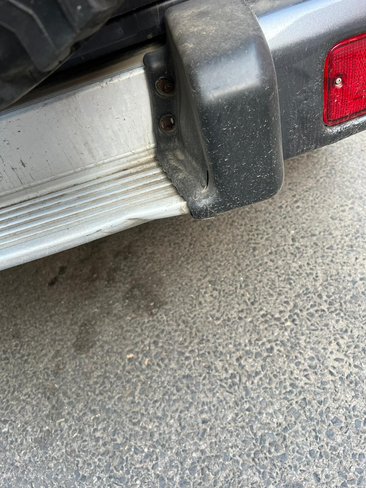 Nissan Patrol rear bumper ends