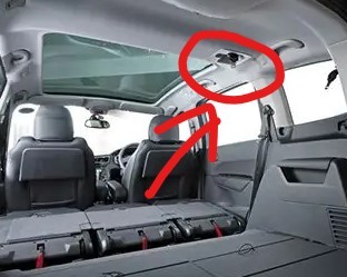 Peugeot 5008 Boot Seatbelt