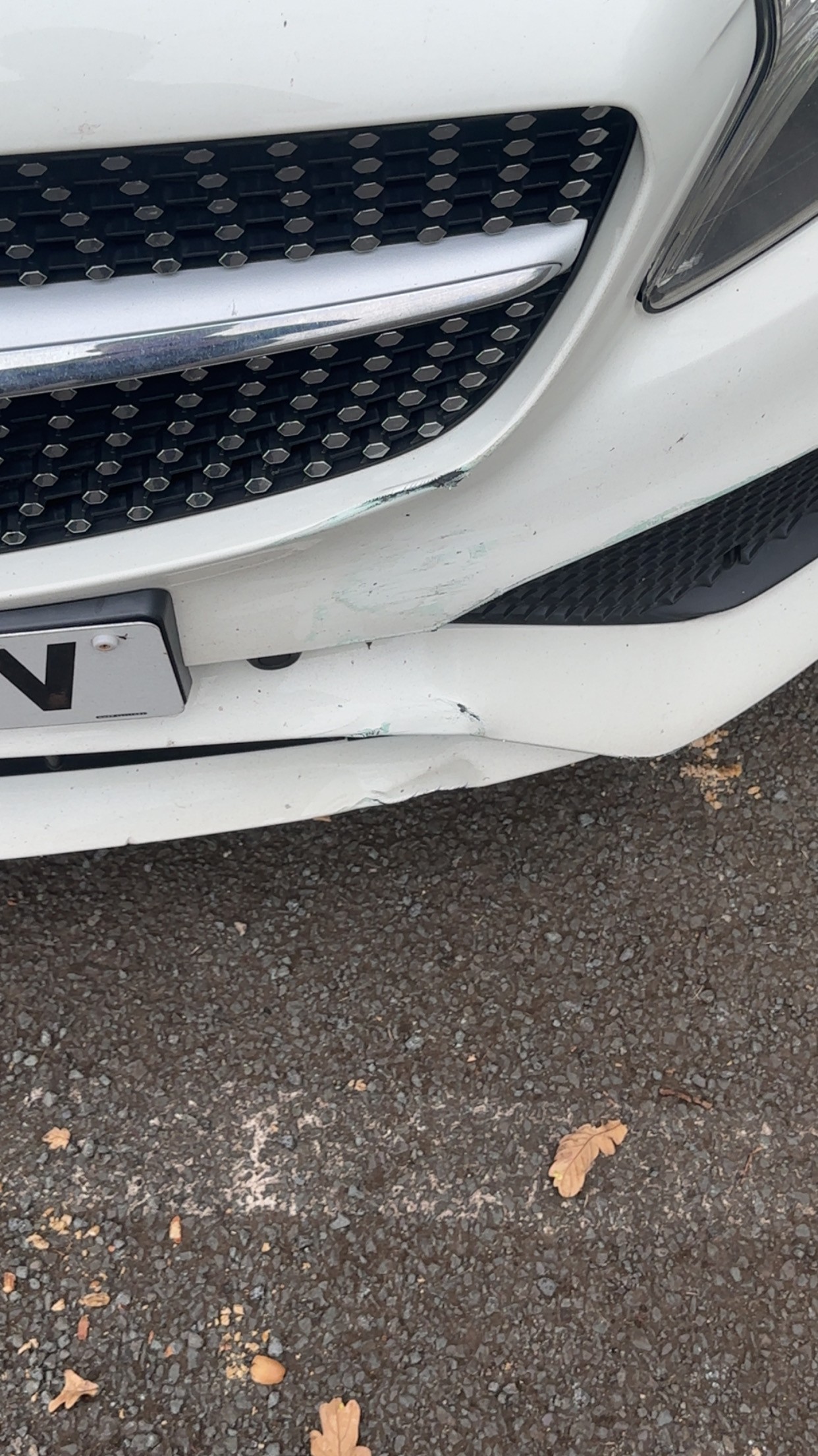 Mercedes-Benz A-Class front bumper