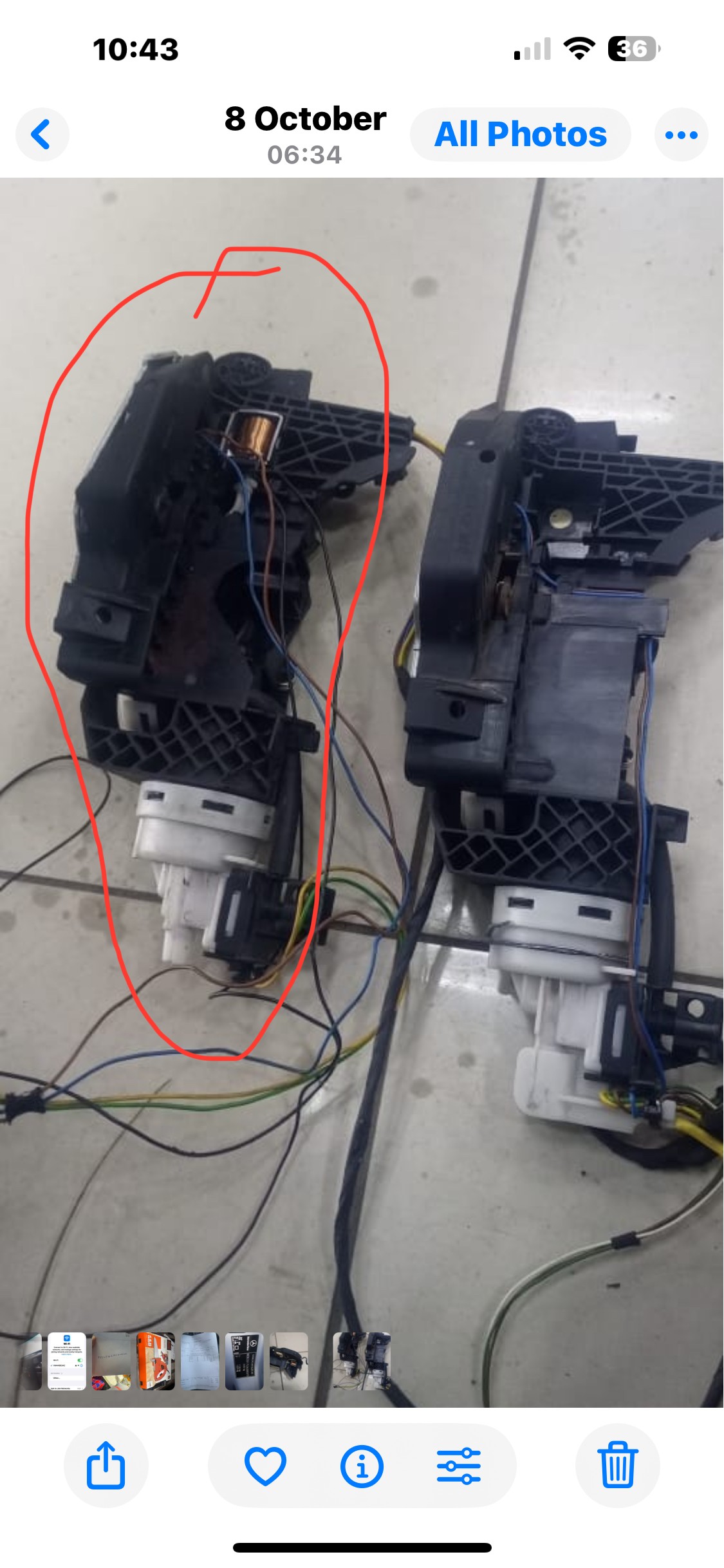 Mercedes-Benz S-Class Door Lock Mechanical (NSF)
