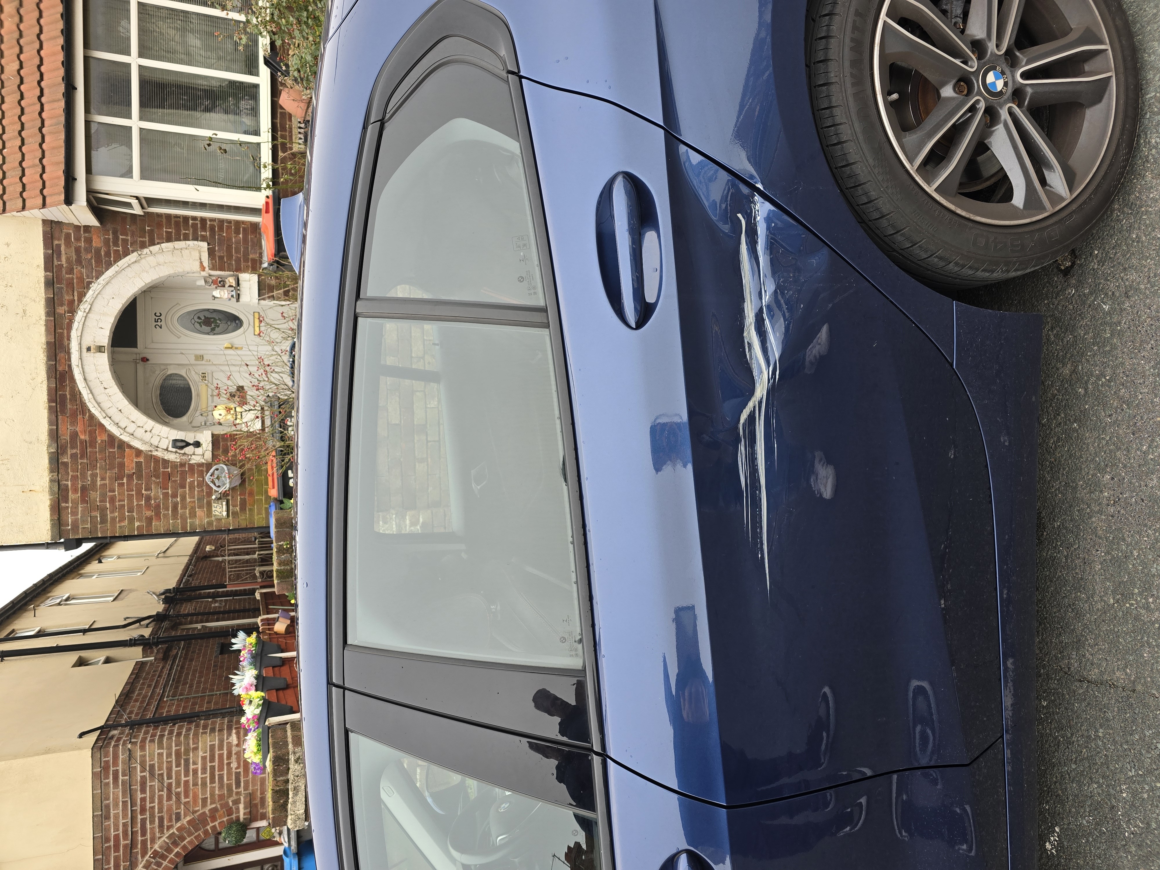 BMW 1 Series left hand rear car door