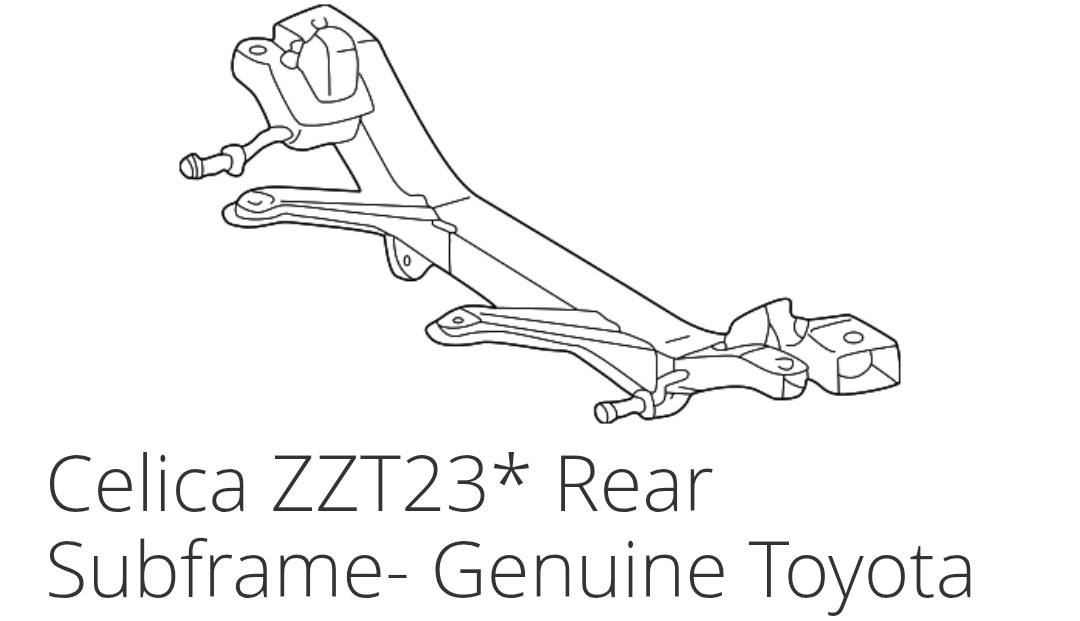 TOYOTA Celica Subframe (Rear)
