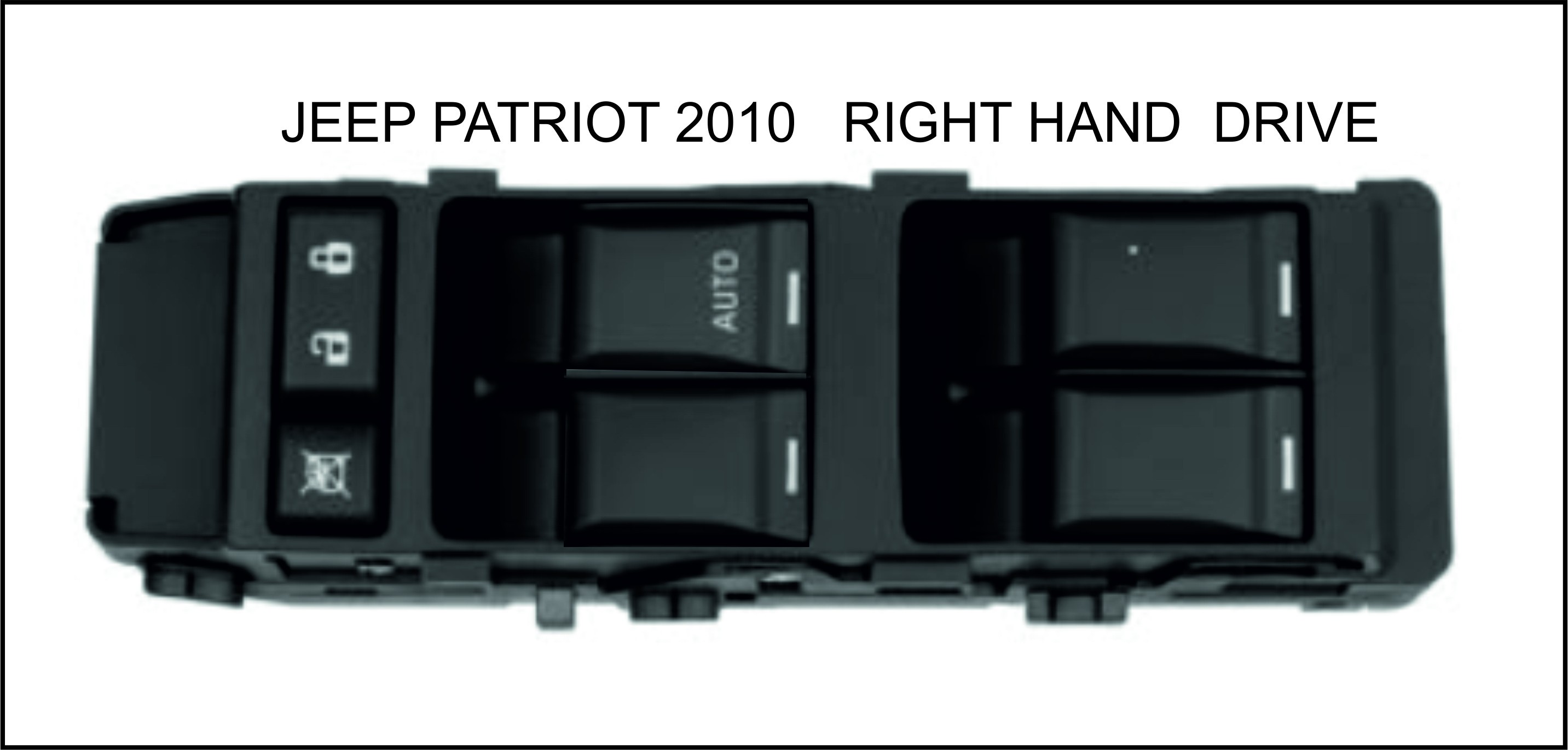 Jeep Patriot ELECTRIC WINDOW SWITCH (FRONT N/S)
