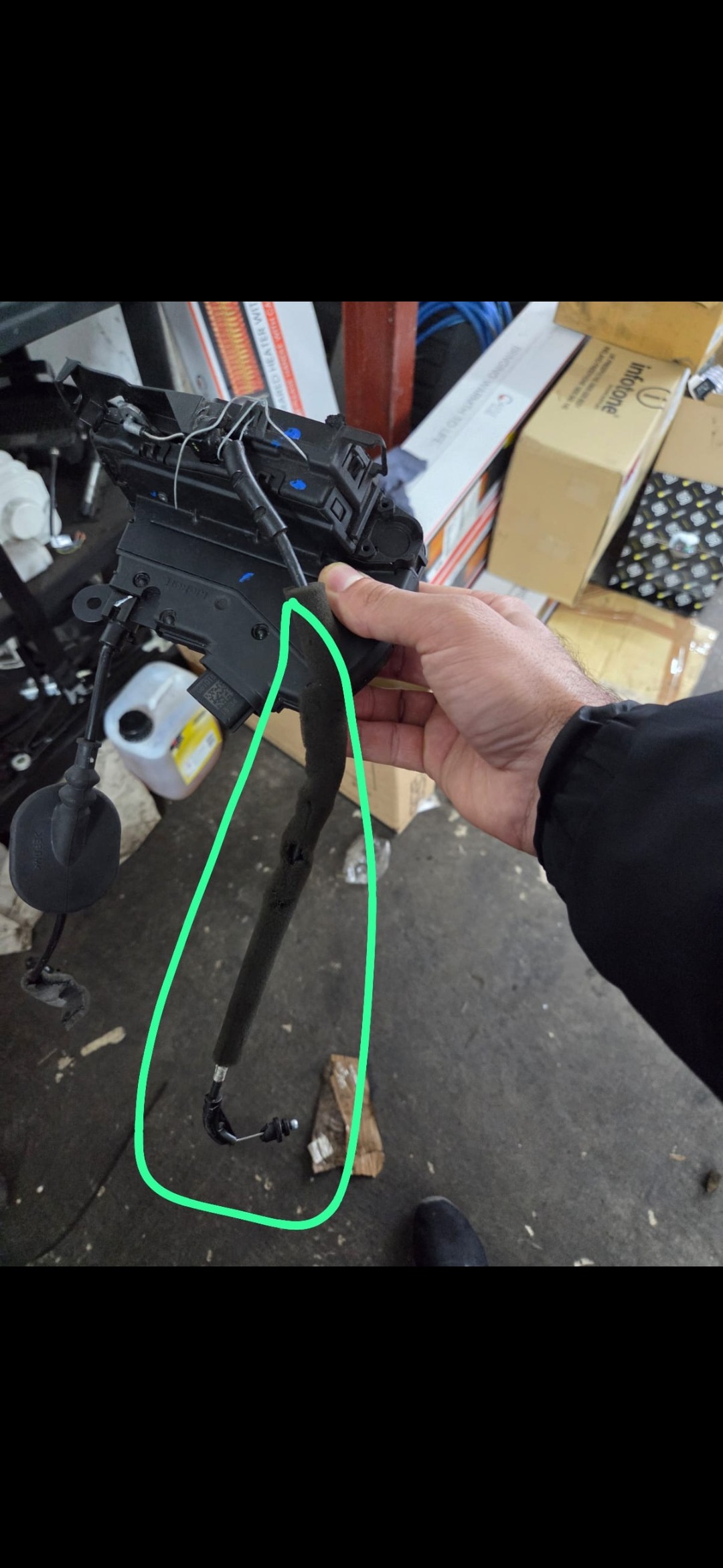 RENAULT Twingo Door cable