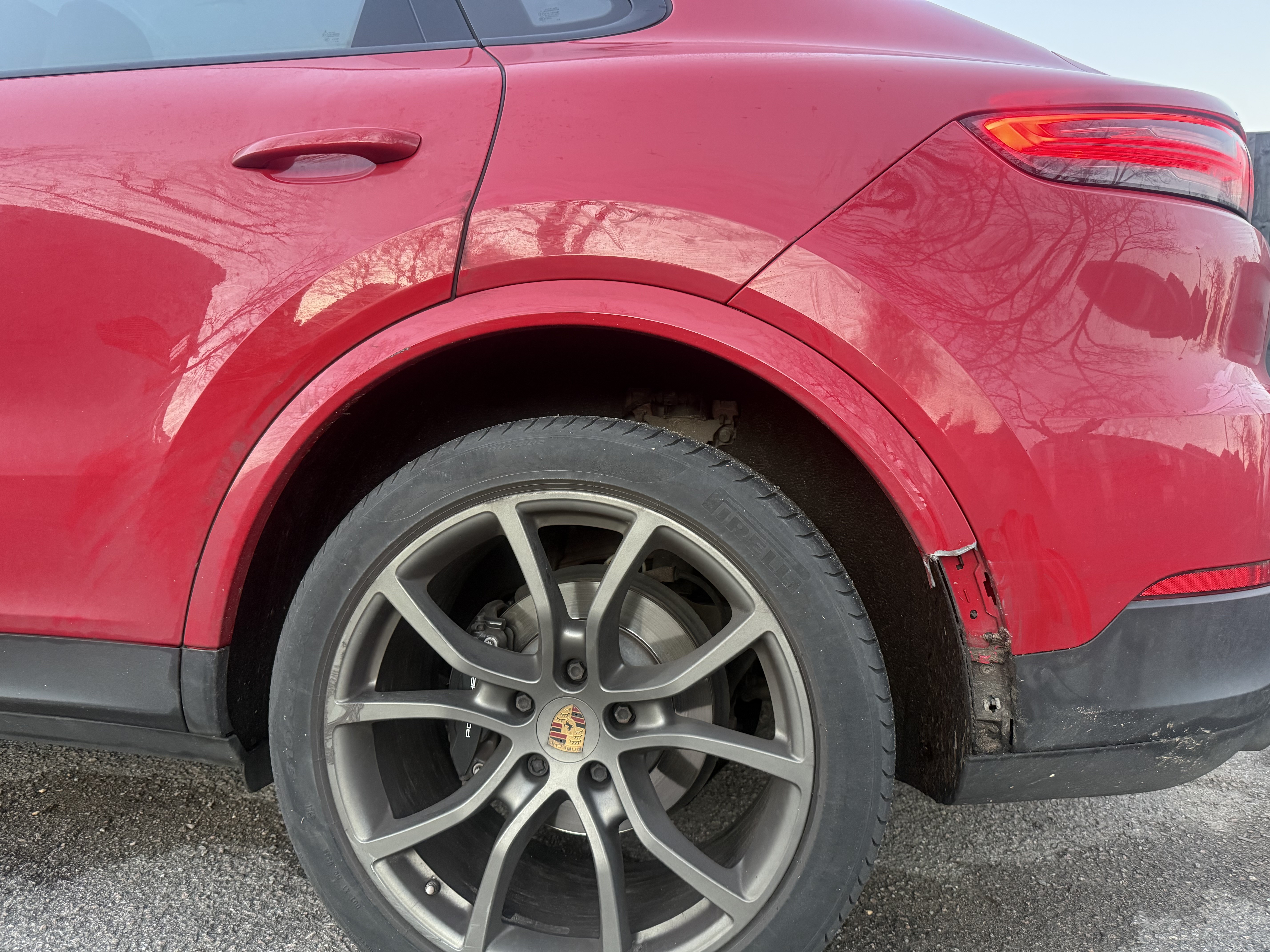 PORSCHE Cayenne BUMPER - REAR