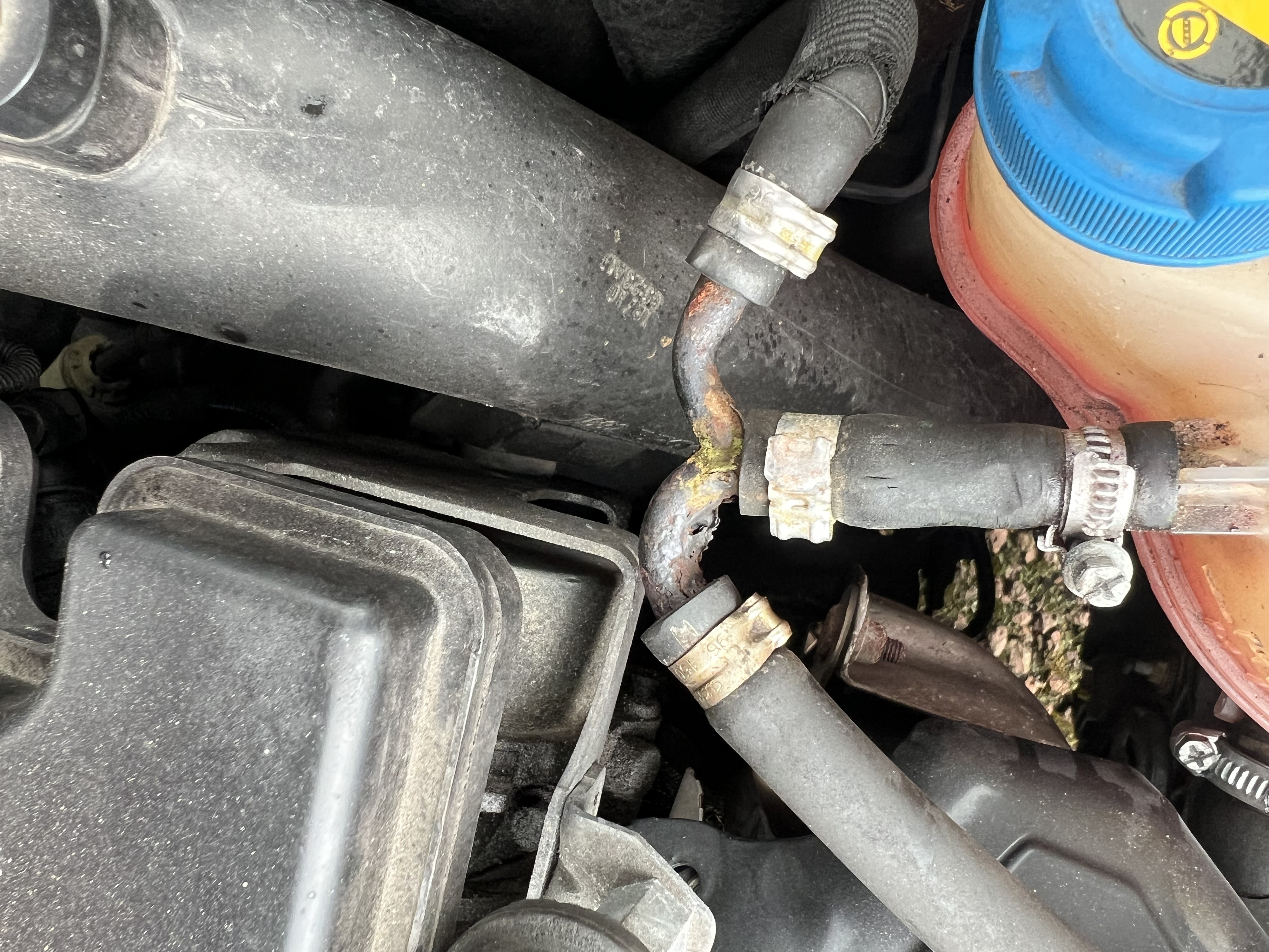 ABARTH Punto Evo Coolant 3 way pipe