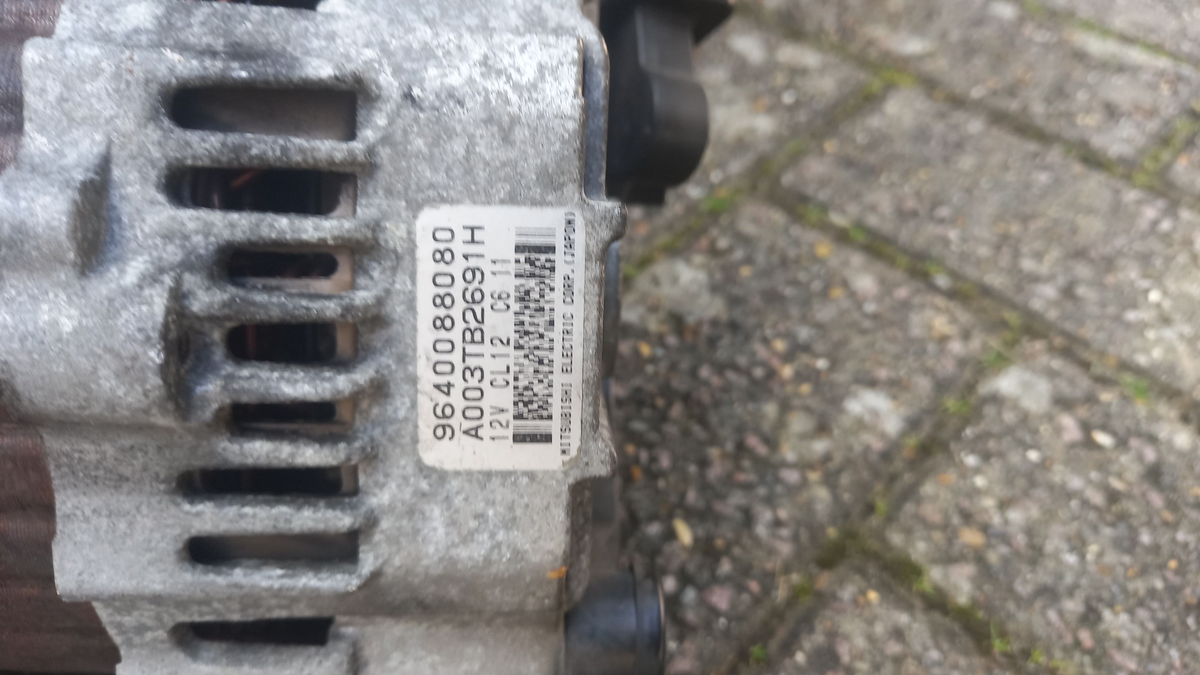 PEUGEOT 307 ALTERNATOR
