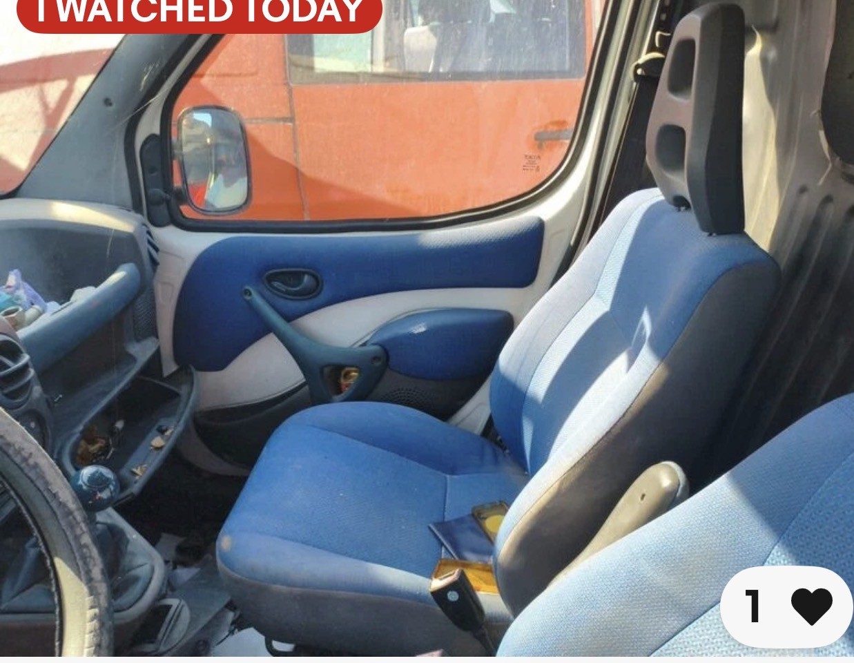 FIAT Doblo O/S dore interior trim