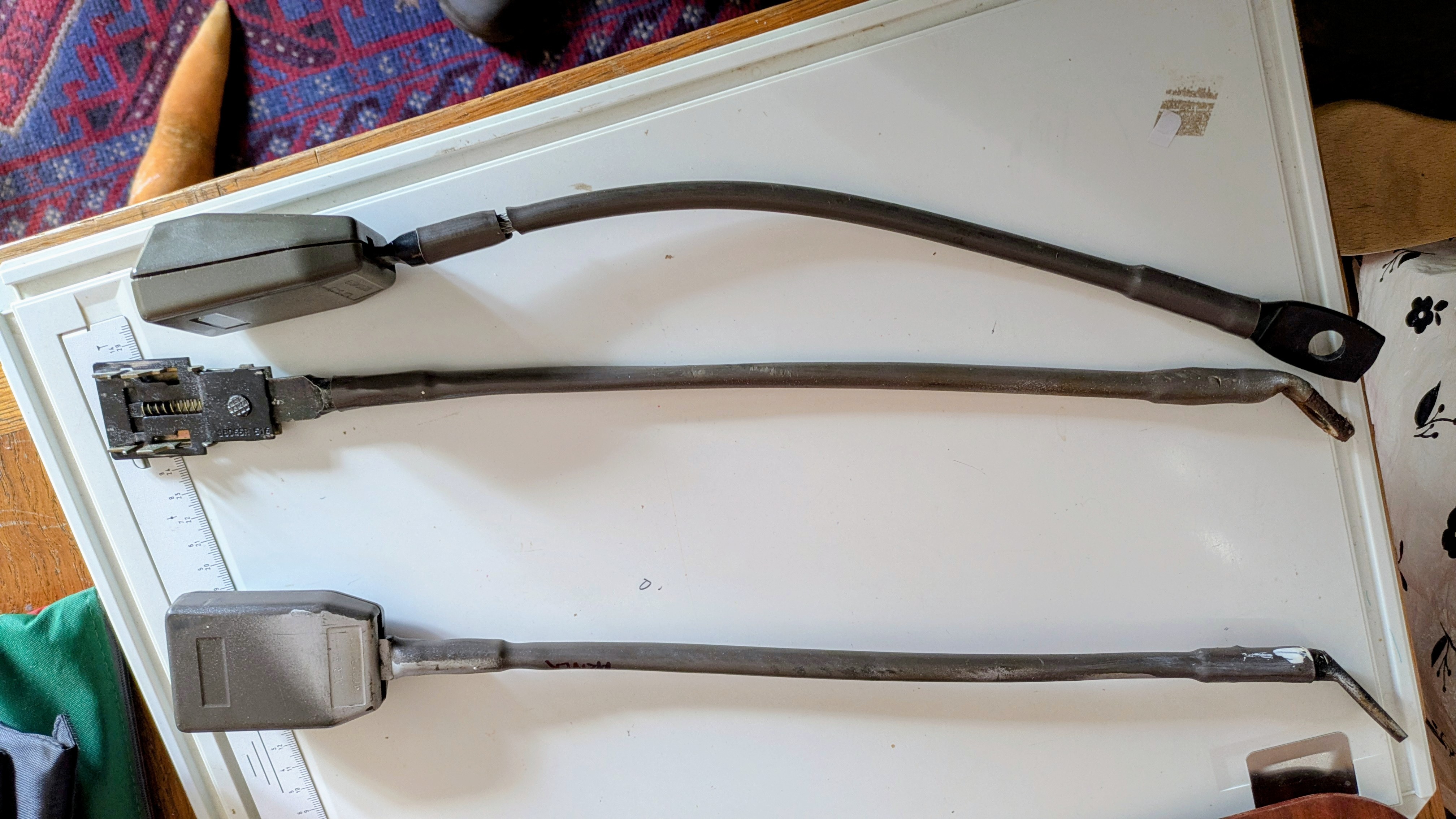LDV Convoy SEAT BELT STALK  - NSF Front Left, OSF Front Right