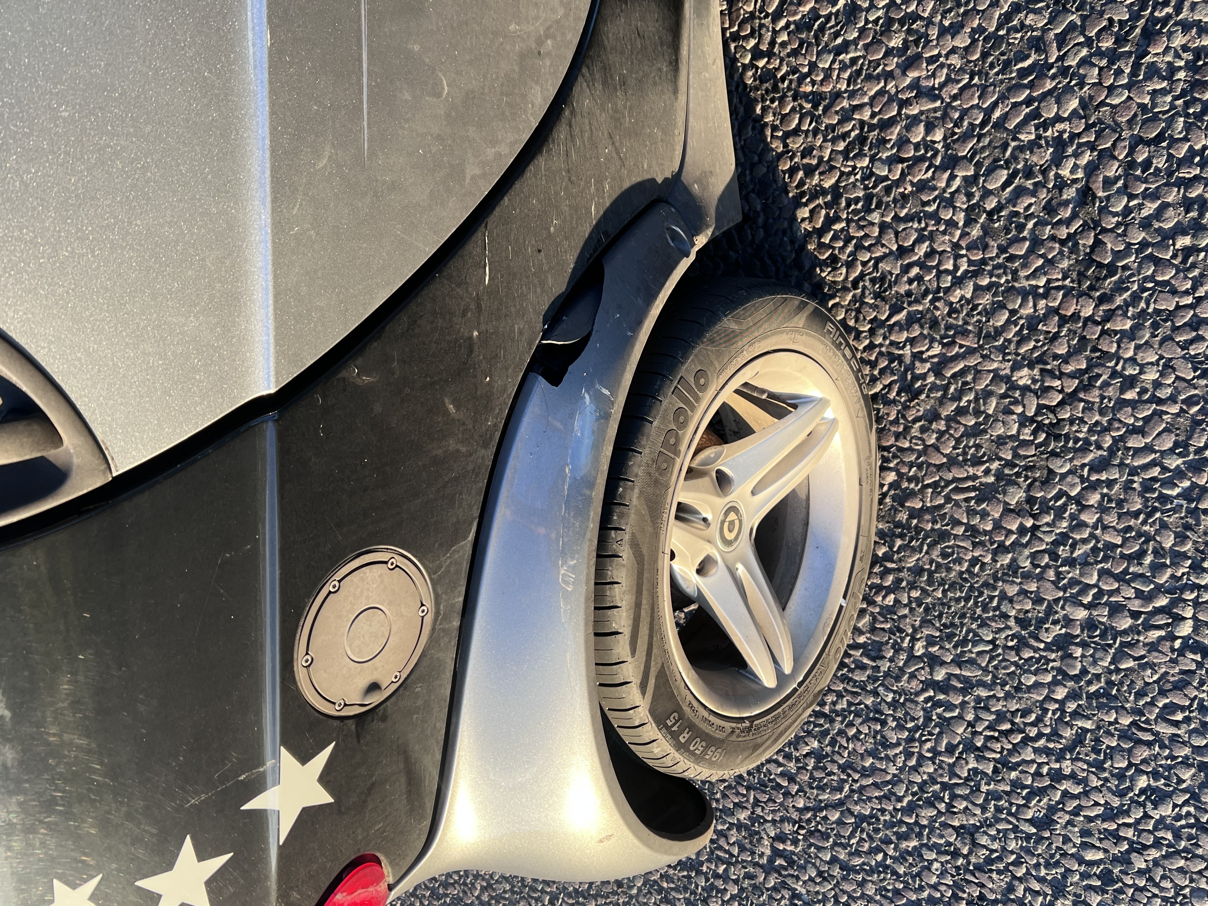 SMART Fortwo BUMPER - REAR
