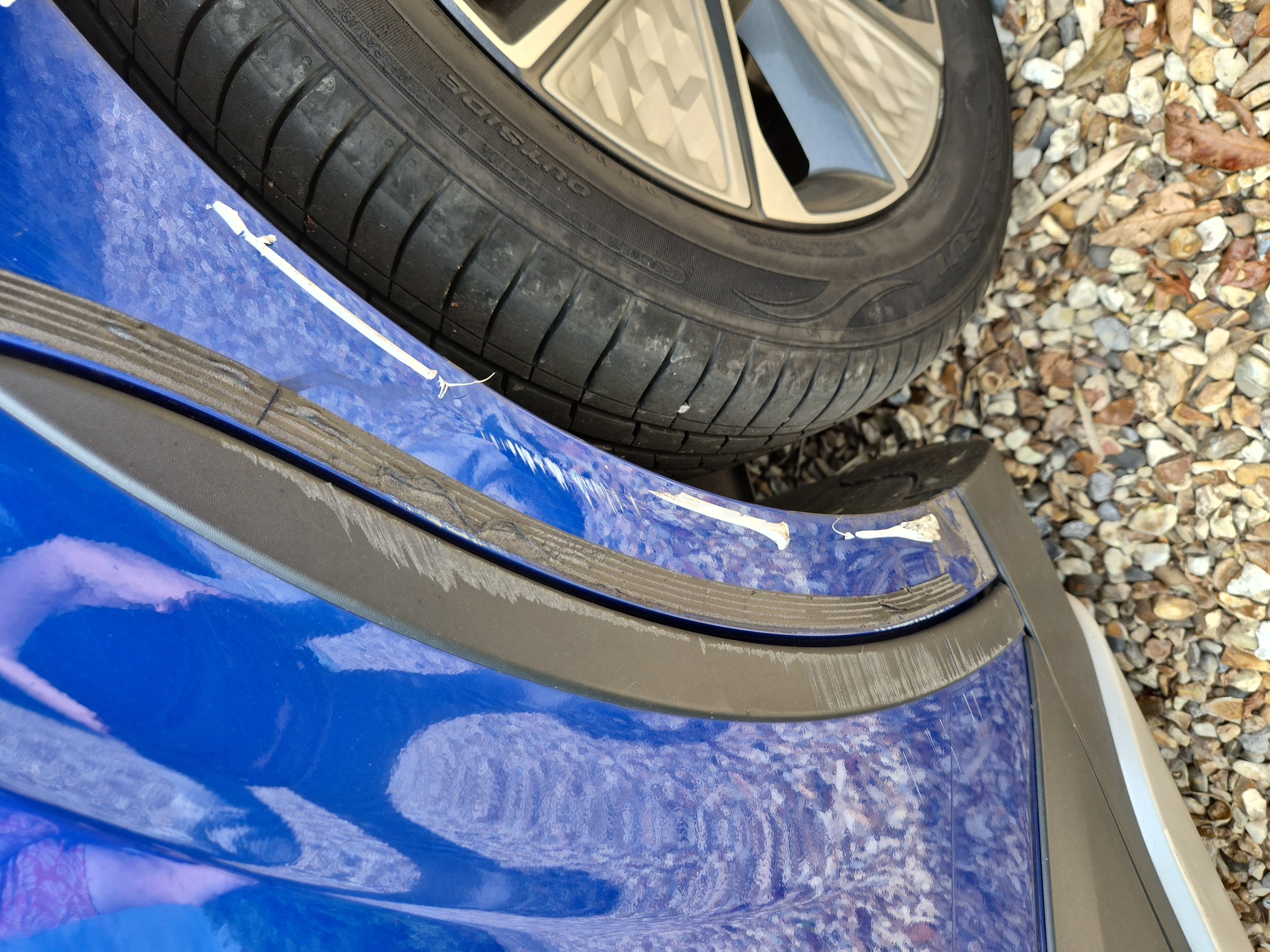 KIA Soul Rear garnish wheel arch extension lh
