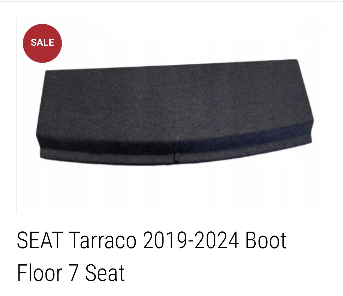 SEAT Tarraco Trunk mat