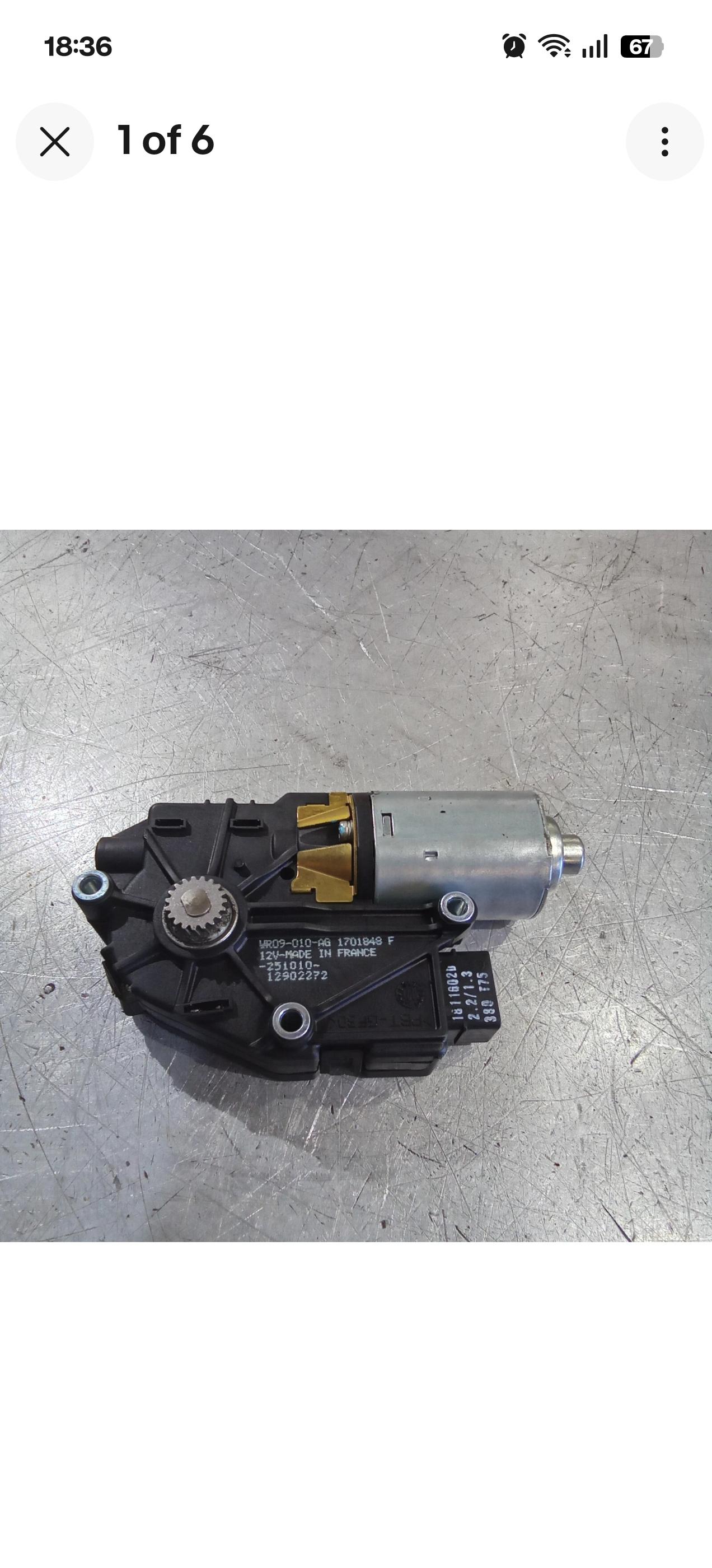 PEUGEOT RCZ Read spoiler motor