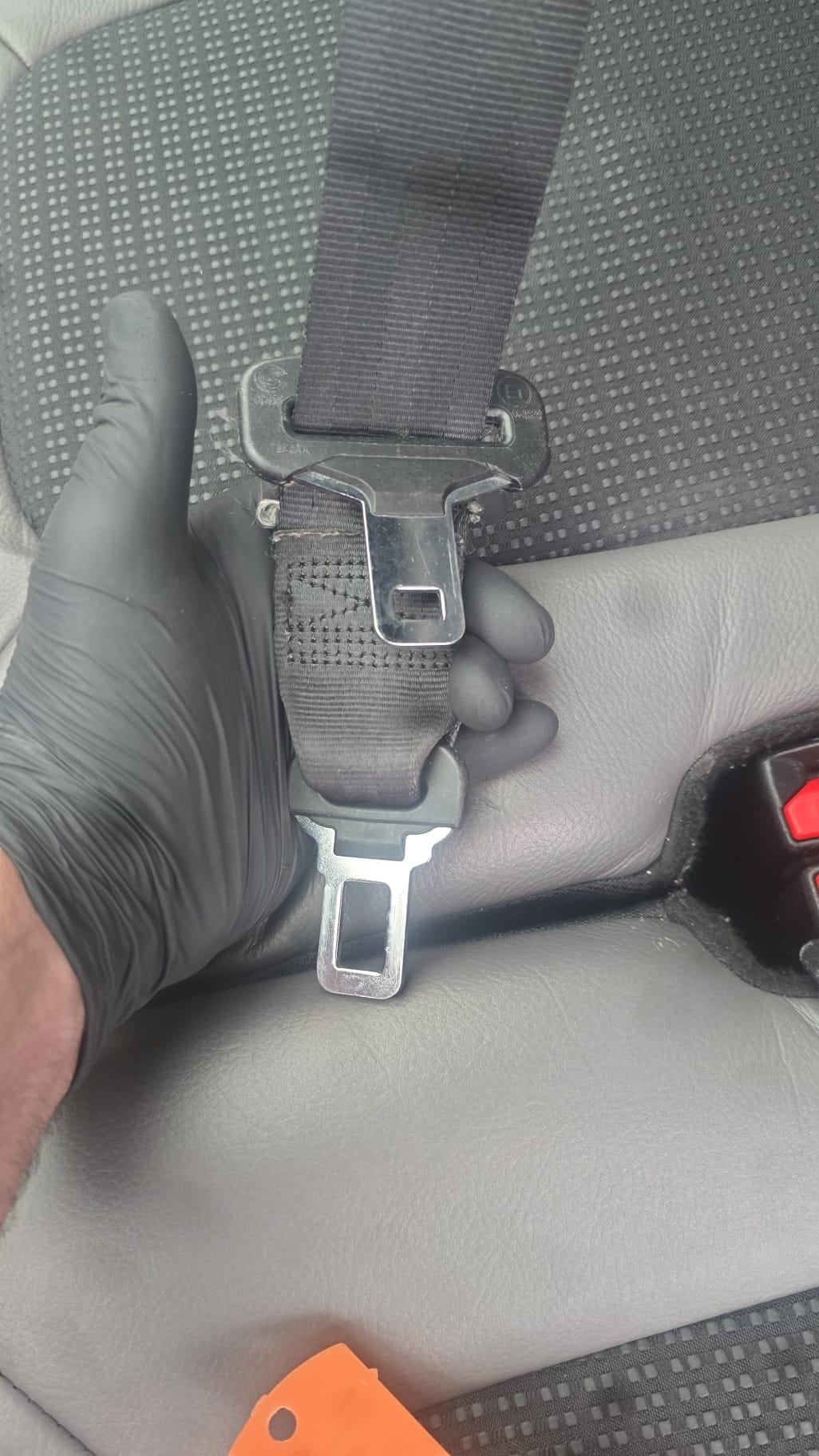 CITROEN C4 SPACETOURER SEAT BELT REAR CENTRE