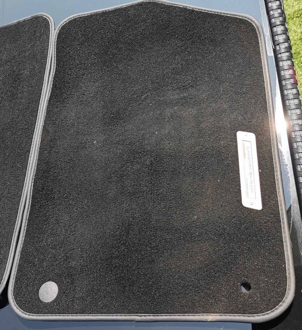 ABARTH 595 front drivers carpet