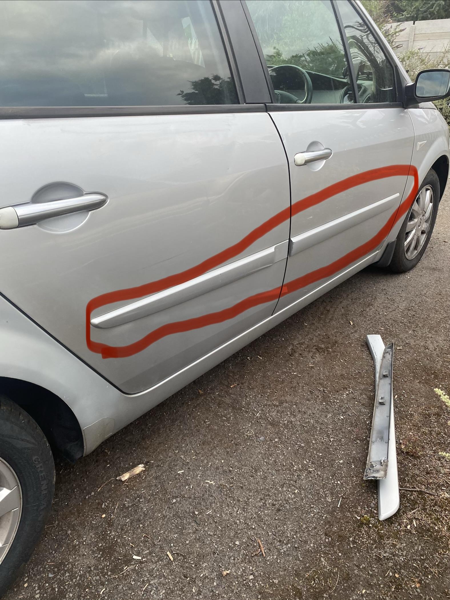RENAULT Scenic DOOR CARD/TRIM - NSR Rear Left, NSF Front Left
