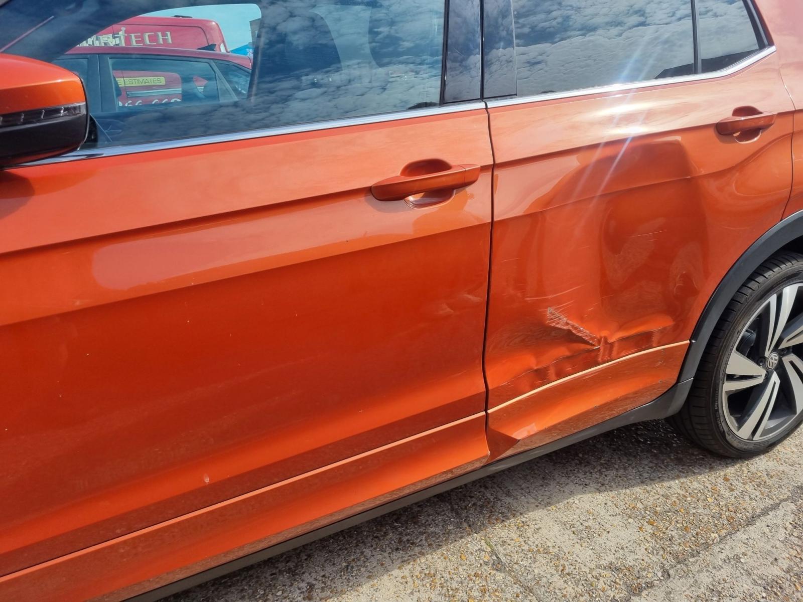 VOLKSWAGEN T-Cross nearside rear door - orange if possible (see image)