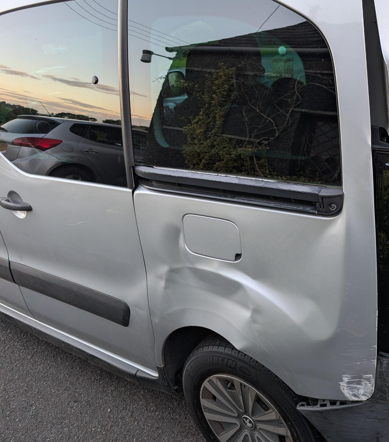 PEUGEOT Partner QUARTER PANEL (REAR) - NSR Rear Left