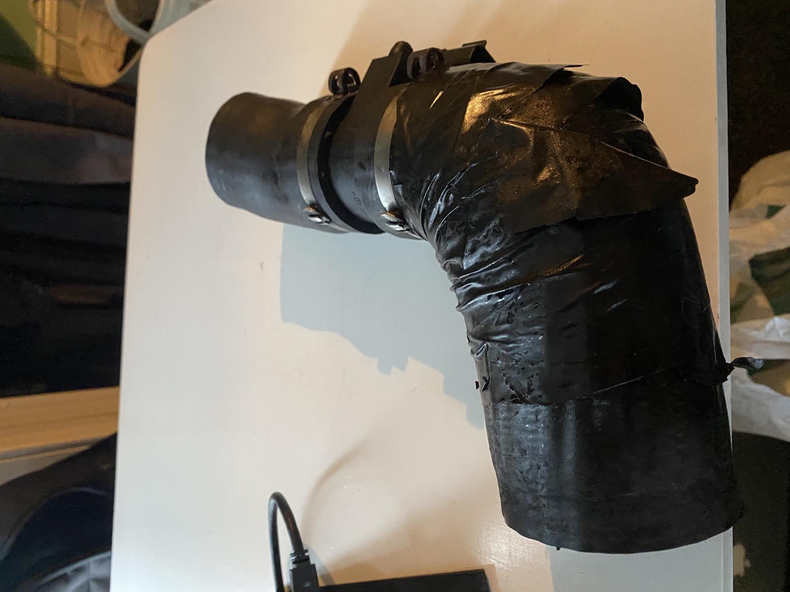 LDV Convoy Boost pipe from intercooler bypass to egr