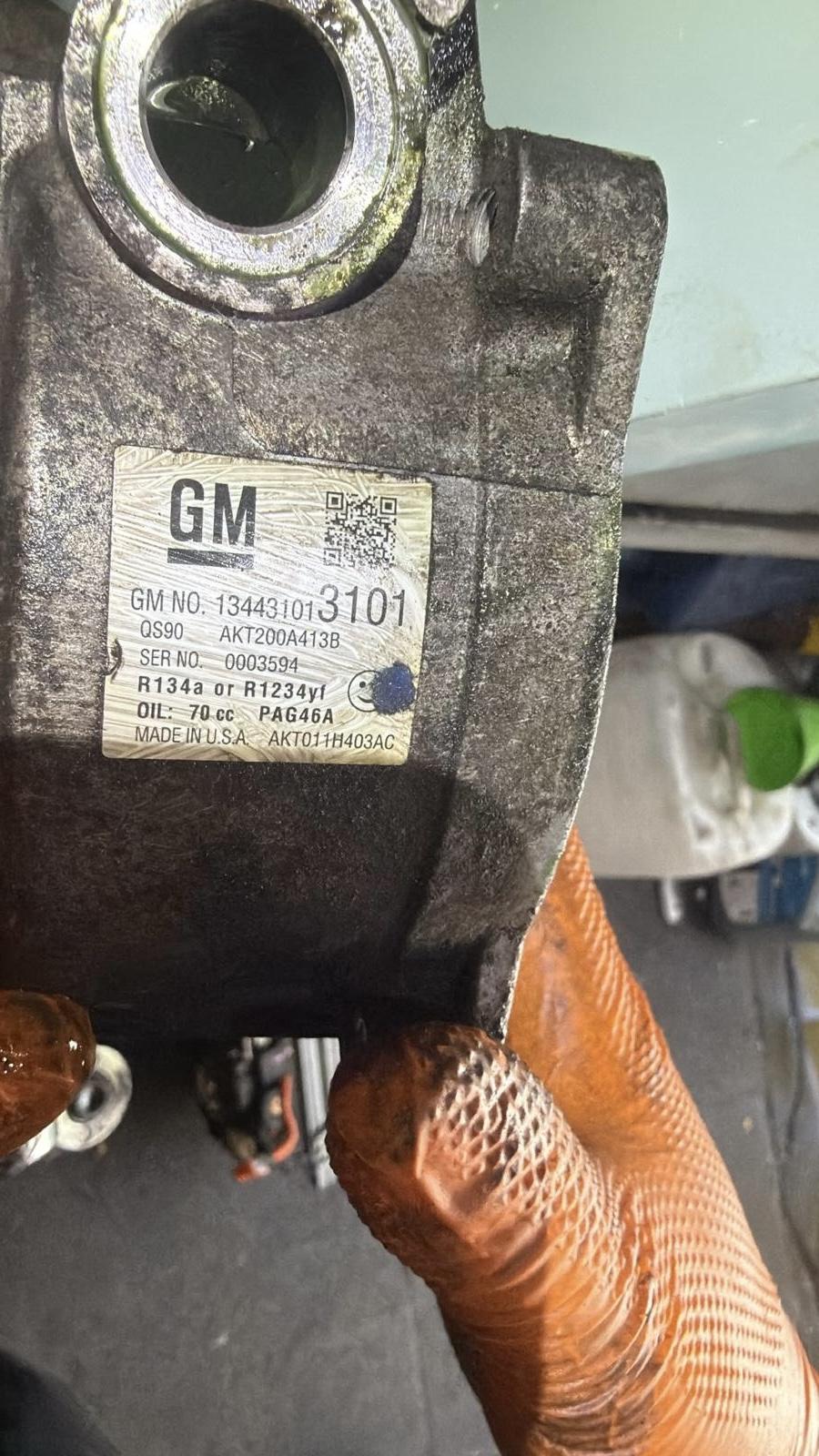 VAUXHALL Adam A/C COMPRESSOR