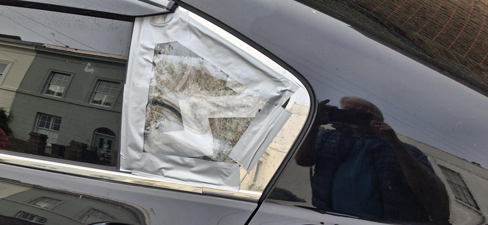 HONDA Accord SIDE GLASS (REAR/LEFT)