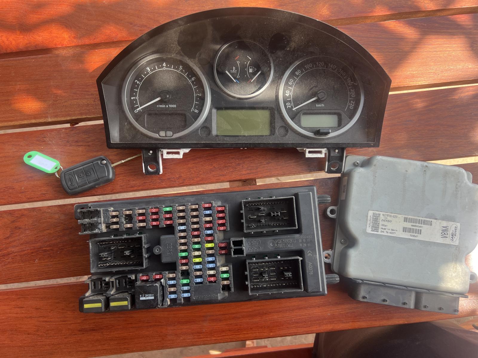 Land Rover Range Rover Sport ECU, KEY CARD & BSI UNIT