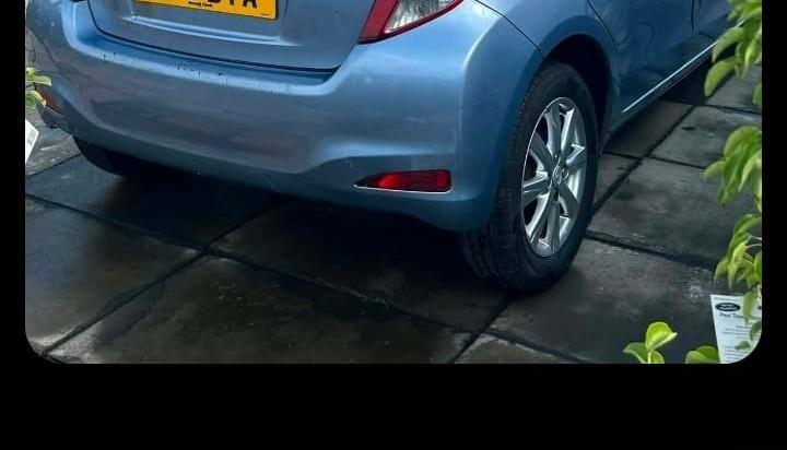 TOYOTA Yaris BUMPER - REAR
