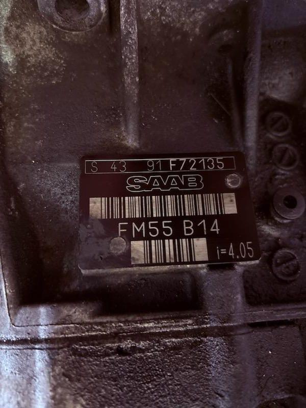 SAAB 9-5 GEARBOX - MANUAL