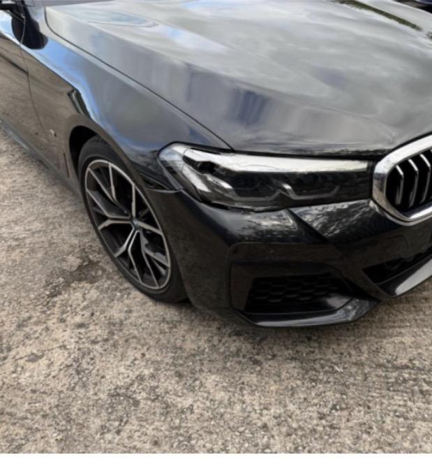 BMW 5 Series Off side front head light
