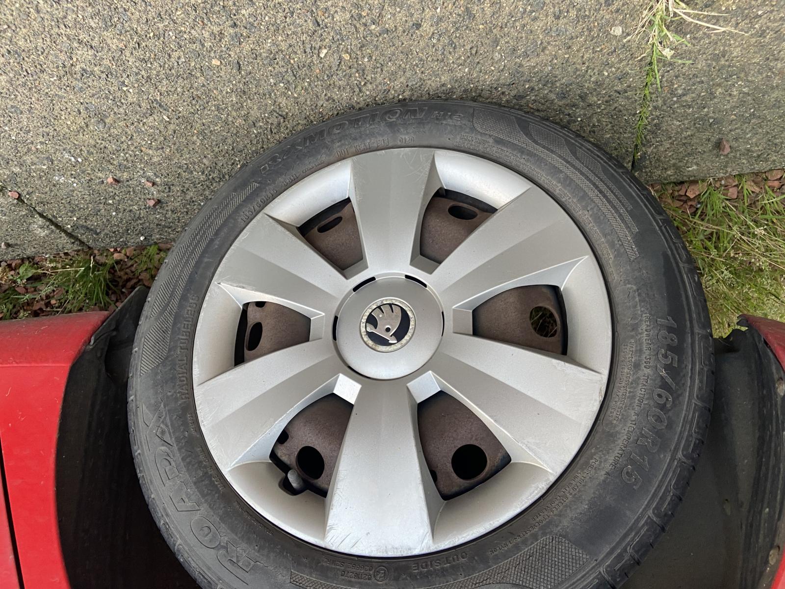 SKODA FABIA WHEEL TRIM - Single Front
