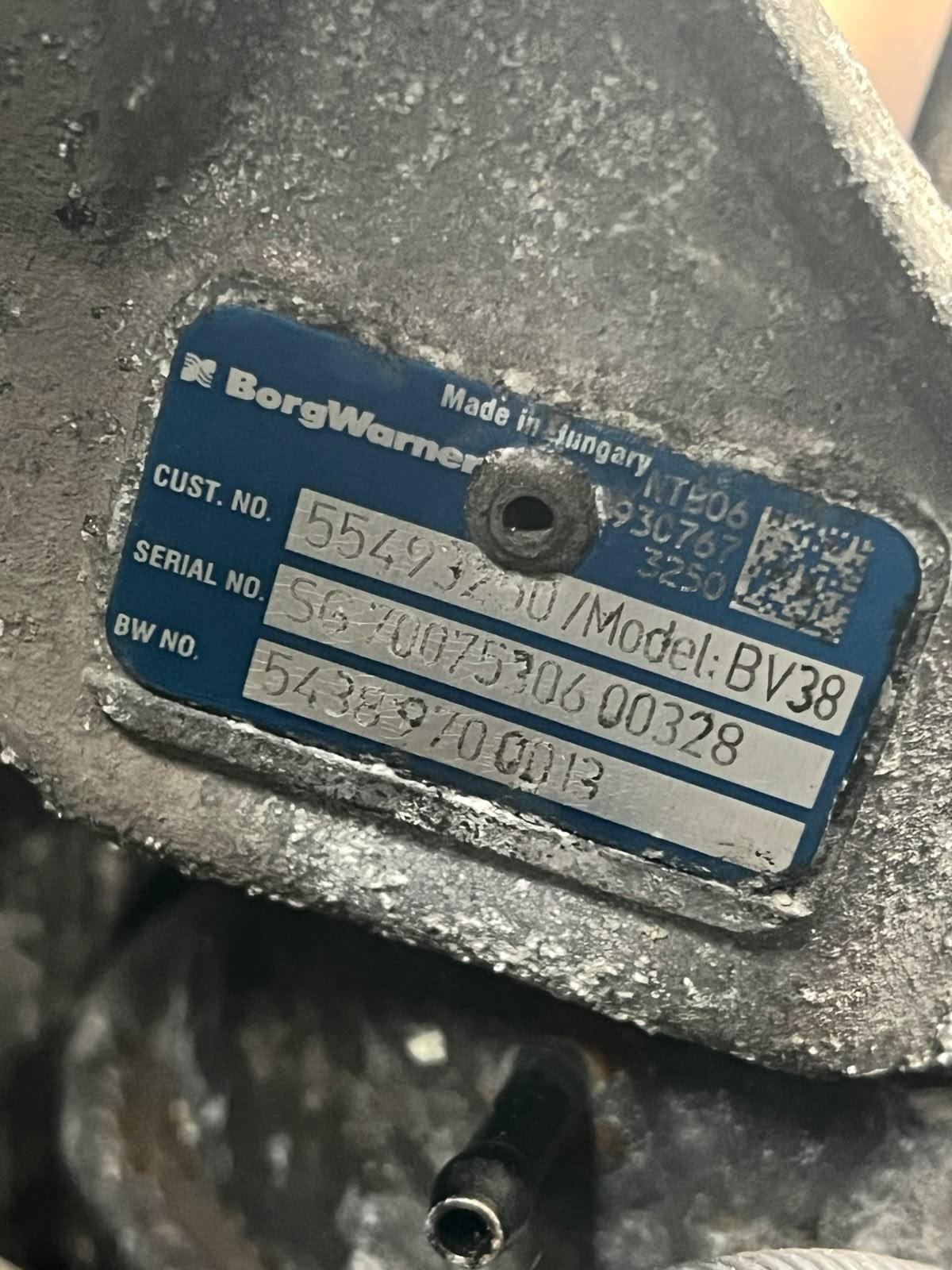 VAUXHALL Astra TURBOCHARGER