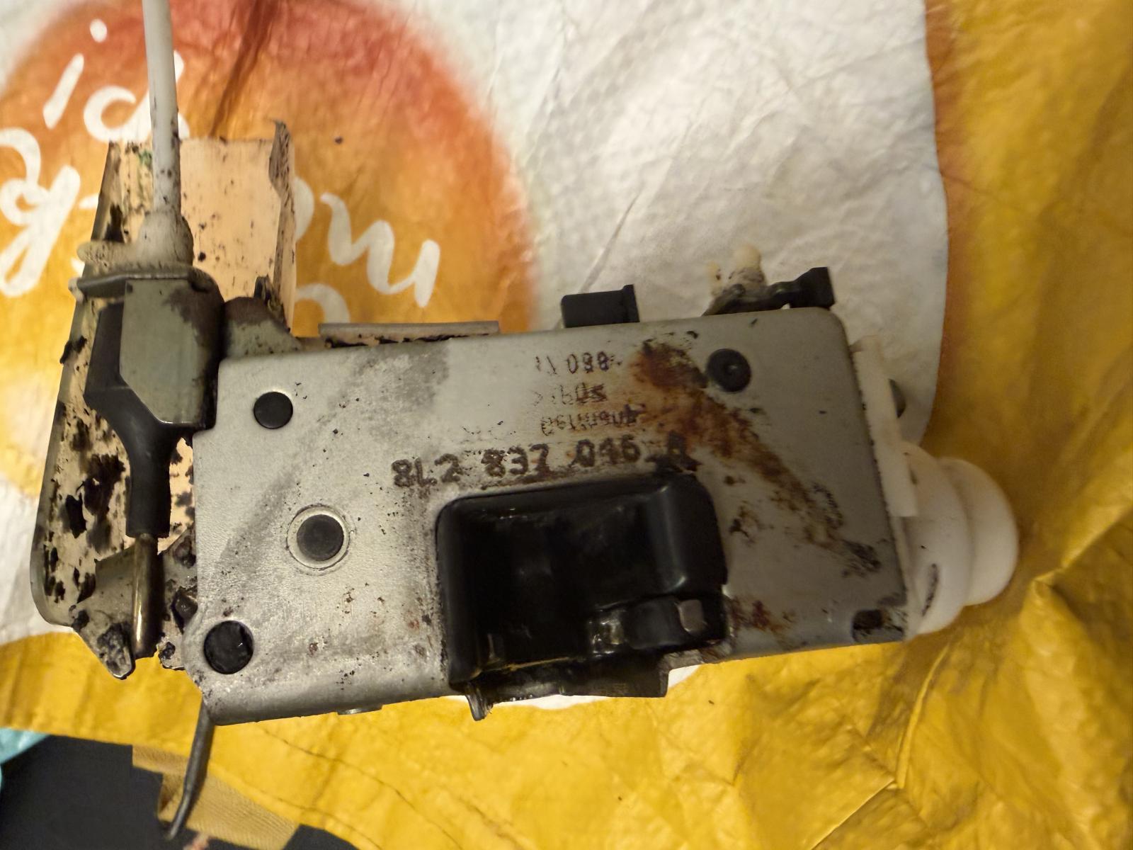 AUDI A3 Door lock mechanism complete