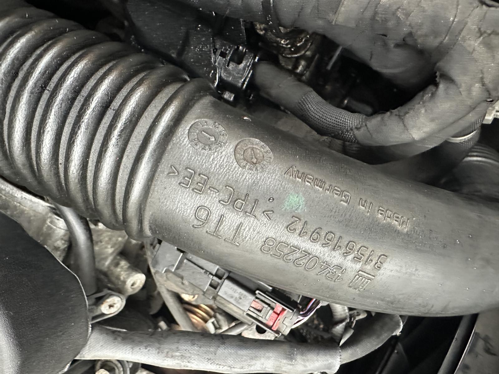 VAUXHALL Zafira Tourer INTERCOOLER PIPES